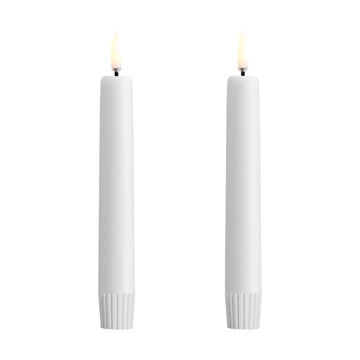 Uyuni LED Kruunukynttilä valkoinen 2-pakkaus - Ø2,3x16,4 cm - Uyuni Lighting