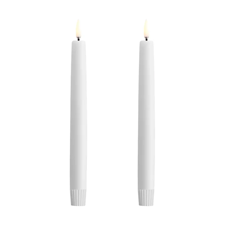 Uyuni LED Kruunukynttilä valkoinen 2-pakkaus - Ø2,3x20 cm - Uyuni Lighting