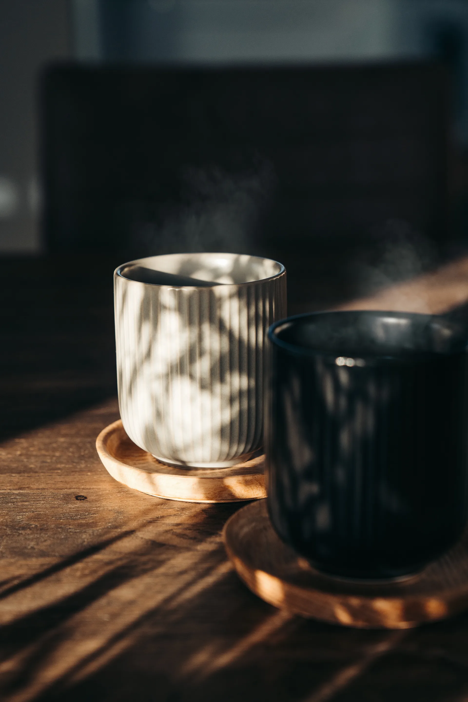 Duga muki 20 cl 4-pakkaus, Valkoinen, hiekanharmaa, antrasiitti, musta Vargen & Thor