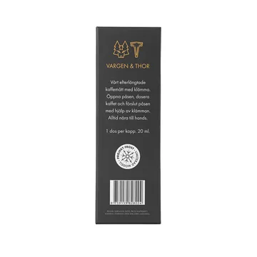 Frost kahvimitta klipsillä - Messinki, 20 ml - Vargen & Thor