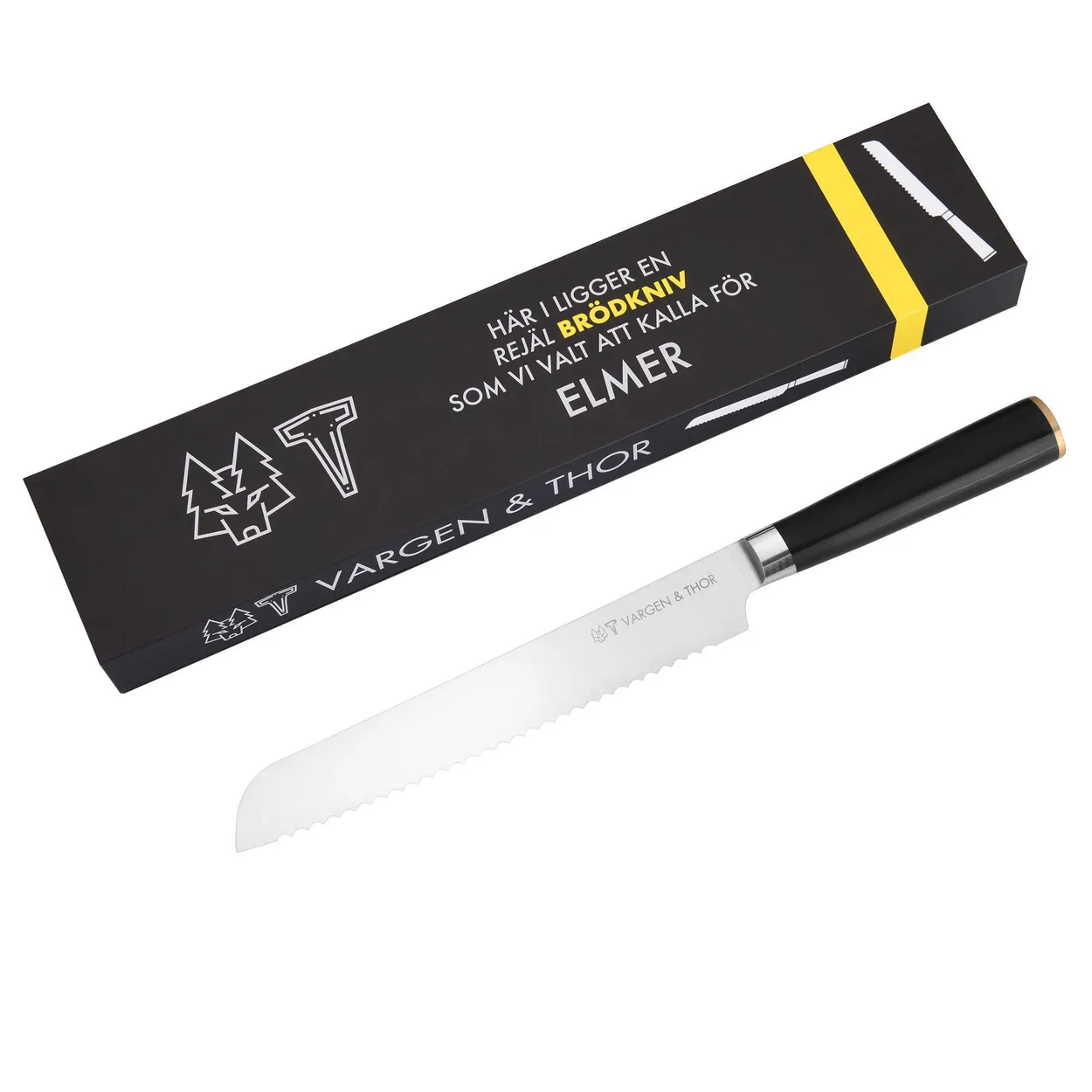 Vargen & Thor Vargavinter leipäveitsi 21 cm Elmer