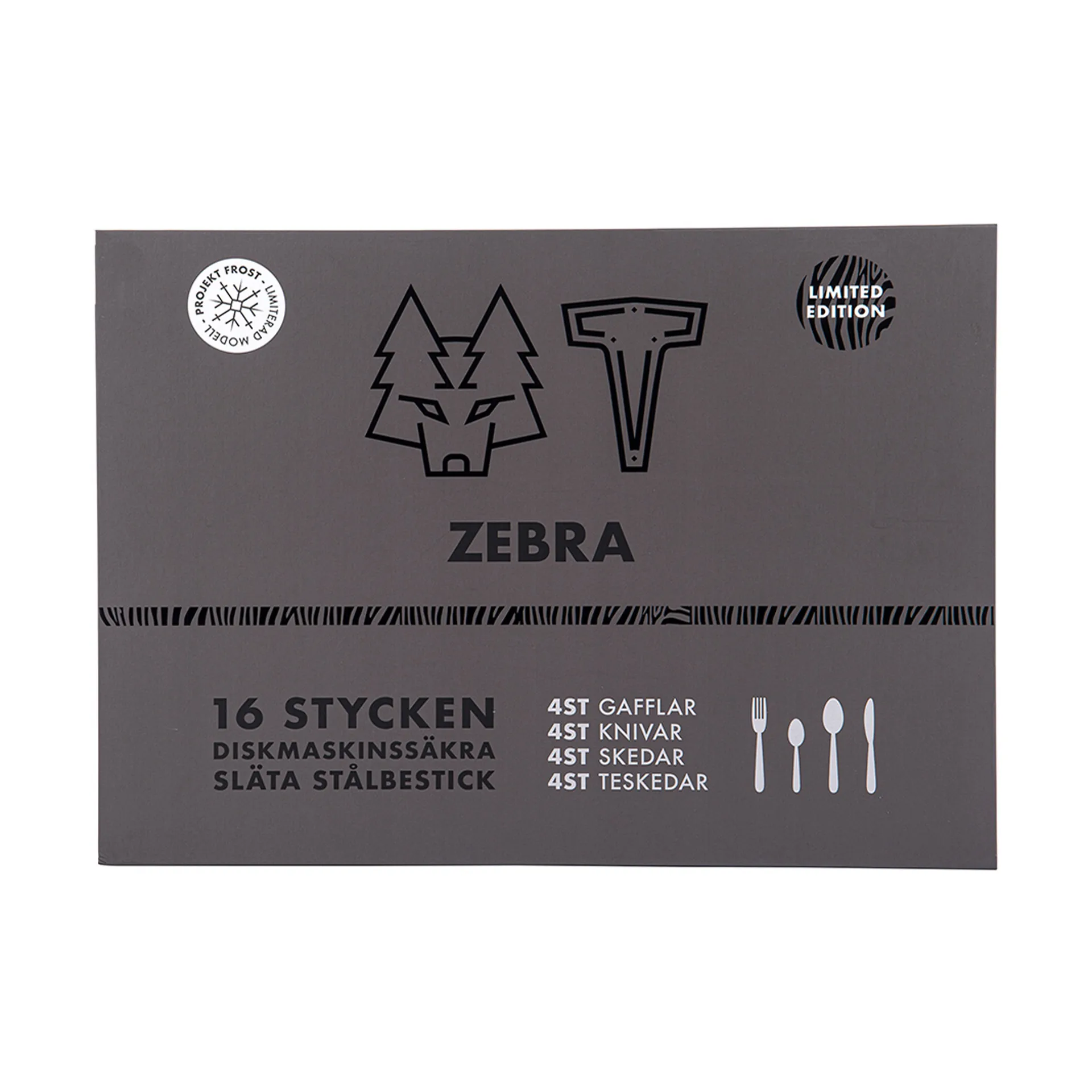 Zebra aterinsetti, 16 osaa Vargen & Thor