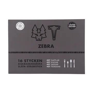Zebra aterinsetti - 16 osaa - Vargen & Thor