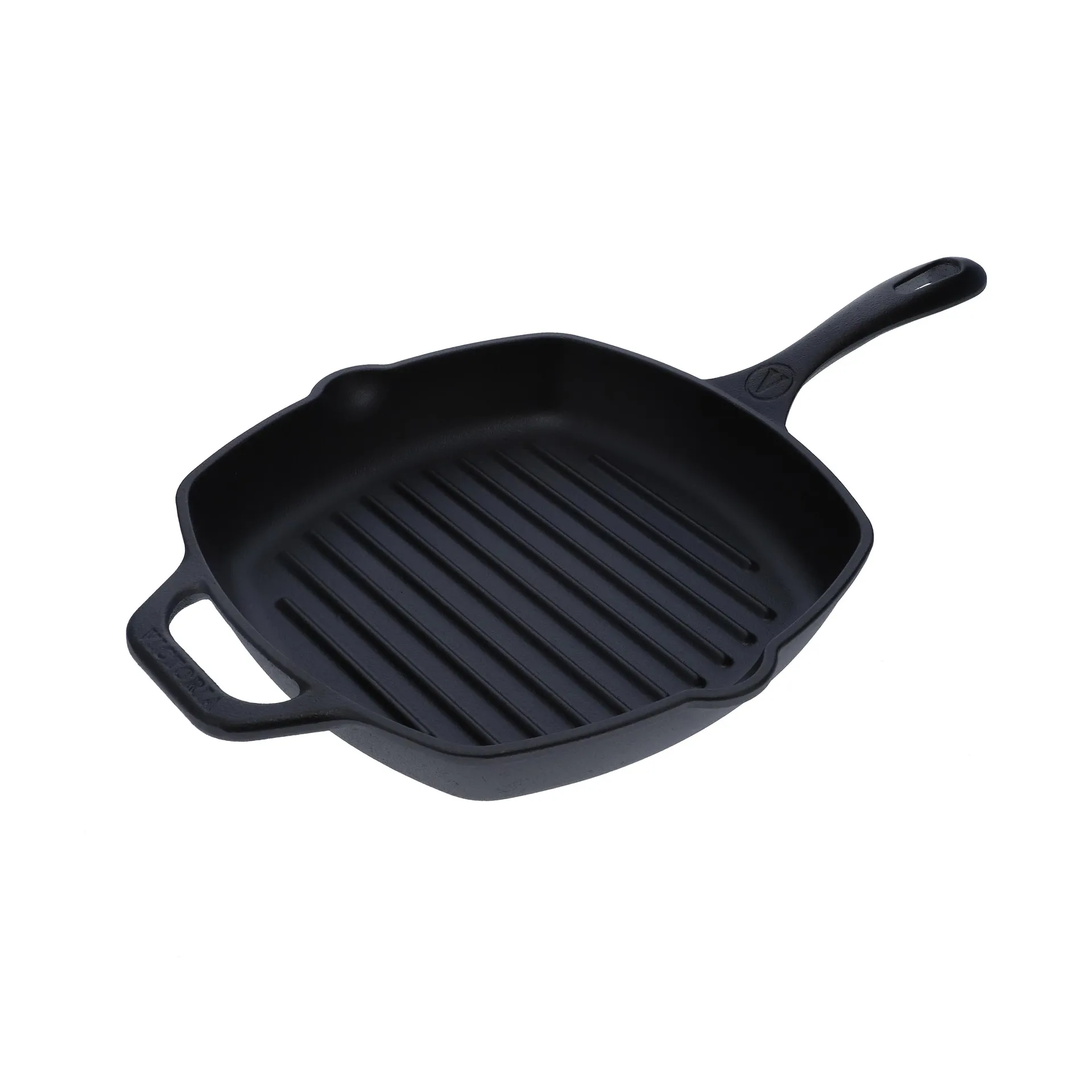 Victoria nelikulmainen valurautainen grillipannu, pre-seasoned, 44,1x28,4 cm Victoria