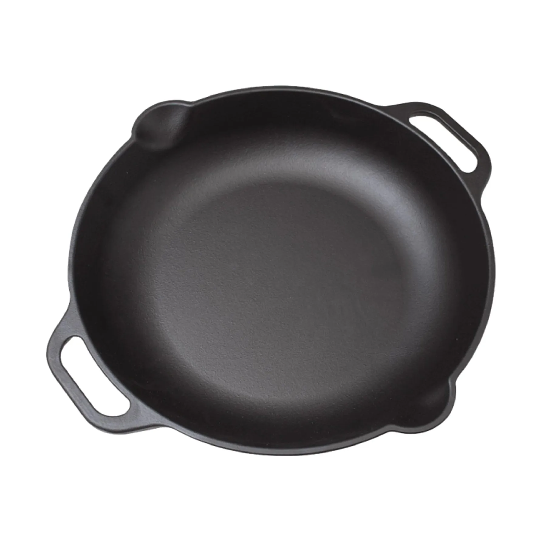 Victoria valurautainen paistinpannu kahdella kahvalla, emaloitu, Ø33 cm Victoria