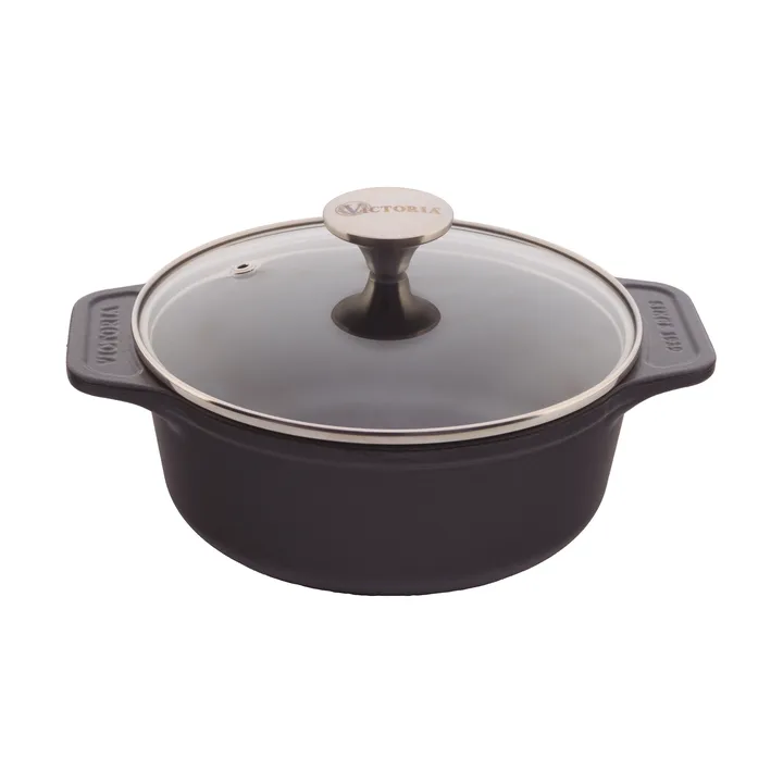 Victoria valurautapata lasikannella, esimaustettu - 1,9 l - Victoria