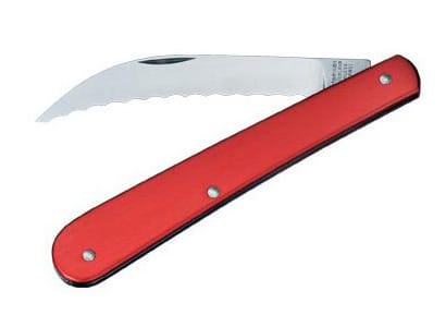 Alox leipäveitsi taitettava 16 cm - Punainen - Victorinox