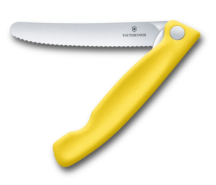 Swiss Classic Foldable Paring Knife, Keltainen Victorinox