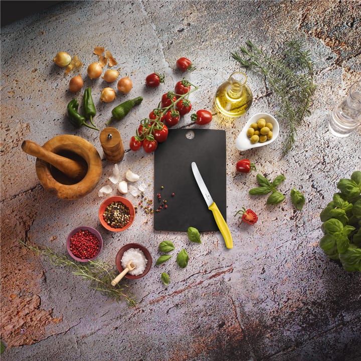 Swiss Classic makkara-/tomaattiveitsi 11 cm, Keltainen Victorinox