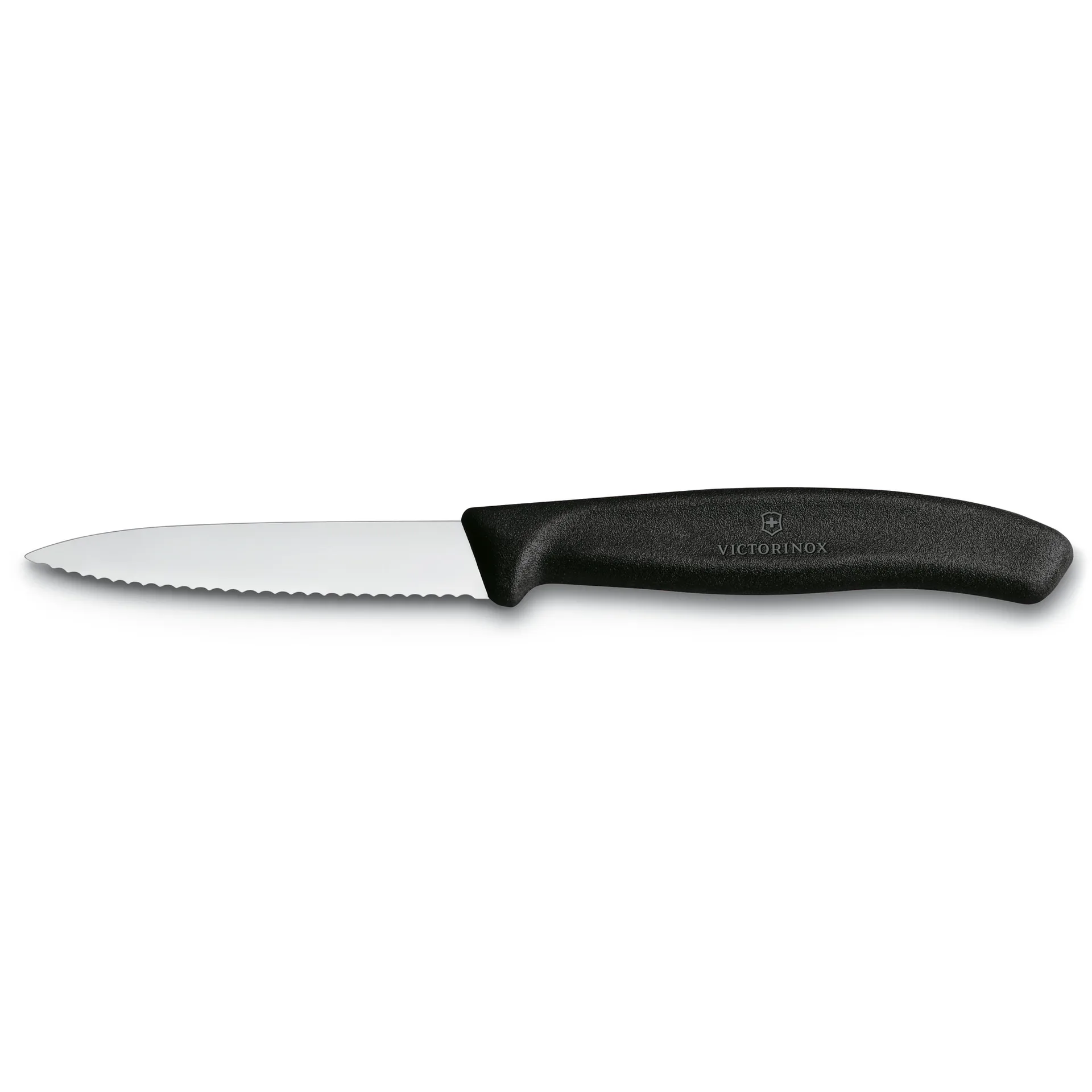 Swiss Classic vihannes-/ kuorimaveitsi 8 cm, Musta Victorinox