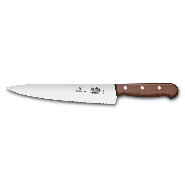 Victorinox kokkiveitsi sahalaitainen 22 cm - Mänty - Victorinox