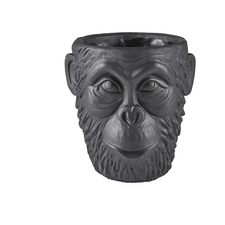 Calbe ulkoruukku Gorilla Ø22 cm - Musta - Villa Collection