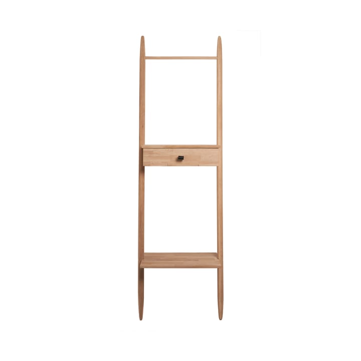 Ebern seinähylly 47x170 cm, Massiivinen tammi-valkopigmentoitu Villa Collection