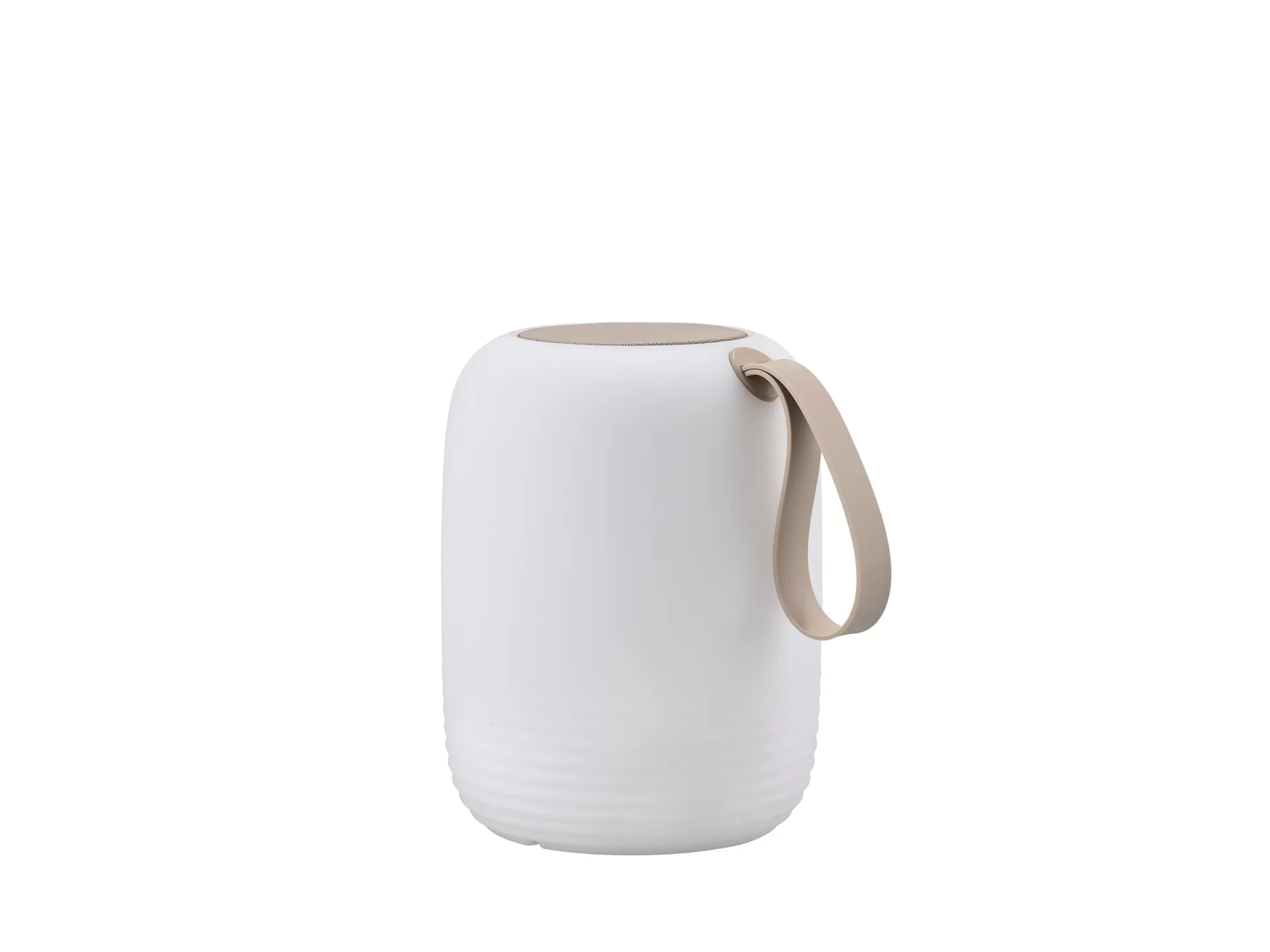 Hav valaisin & kaiutin kannettava 27,5 cm, Valkea Villa Collection