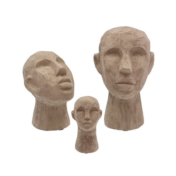 Head koriste, Harmaanruskea, pieni Villa Collection