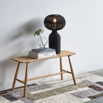 Laerk matto - Harmaa/offwhite, 90x180 cm - Villa Collection