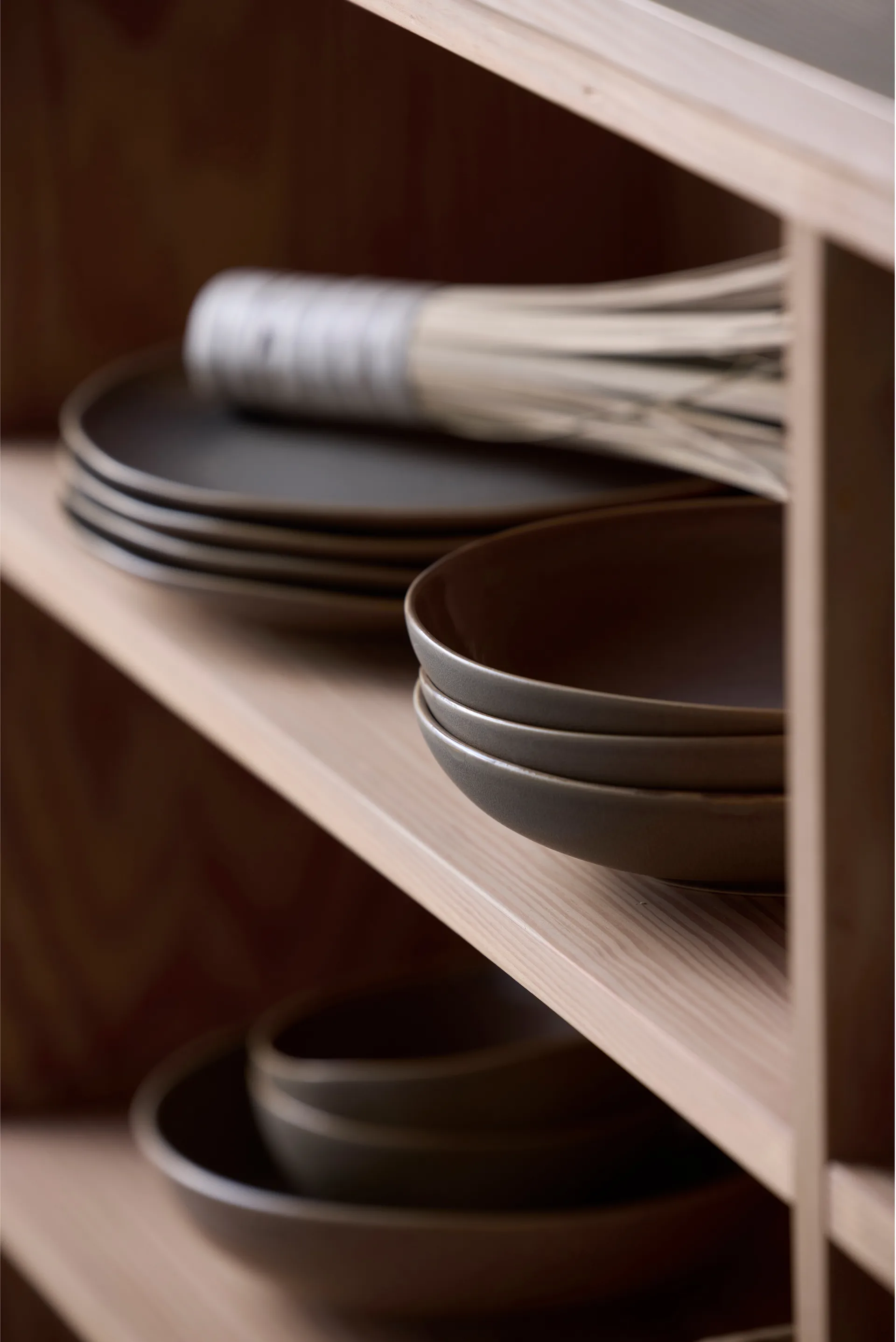 Shoku lautanen Ø27 cm, Warm brown Villa Collection