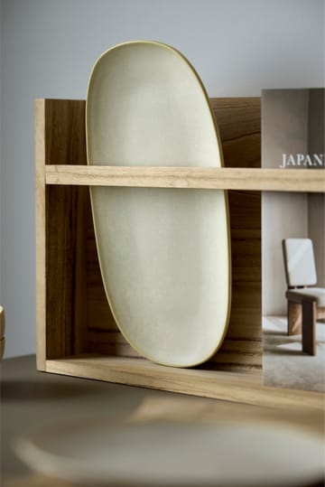 Shoku tarjoiluvati 18x34 cm - Beige - Villa Collection