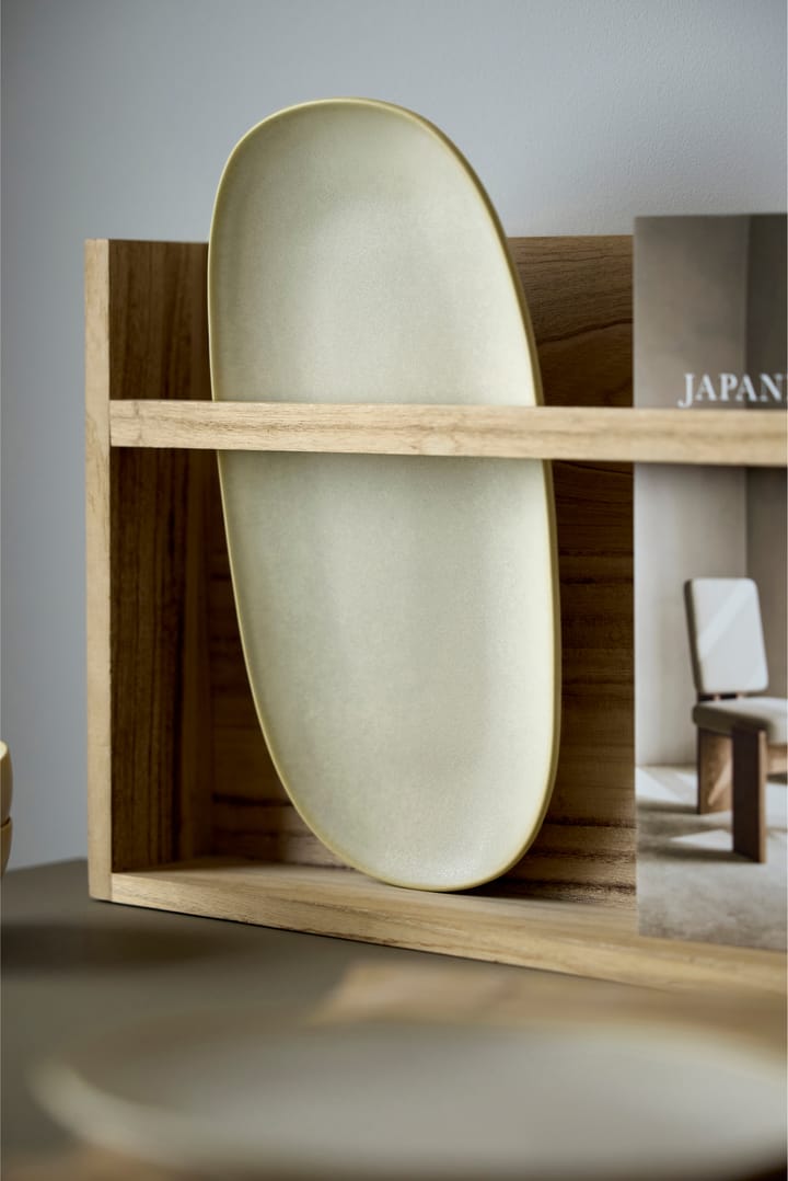 Shoku tarjoiluvati 18x34 cm, Beige Villa Collection