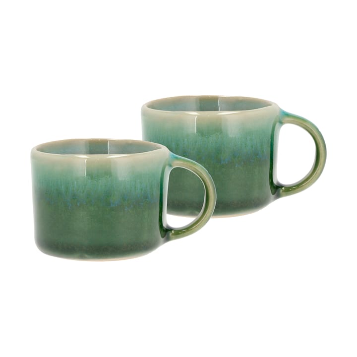 Styles espressokuppi 8 cl 2-pakkaus - Black-blue - Villa Collection