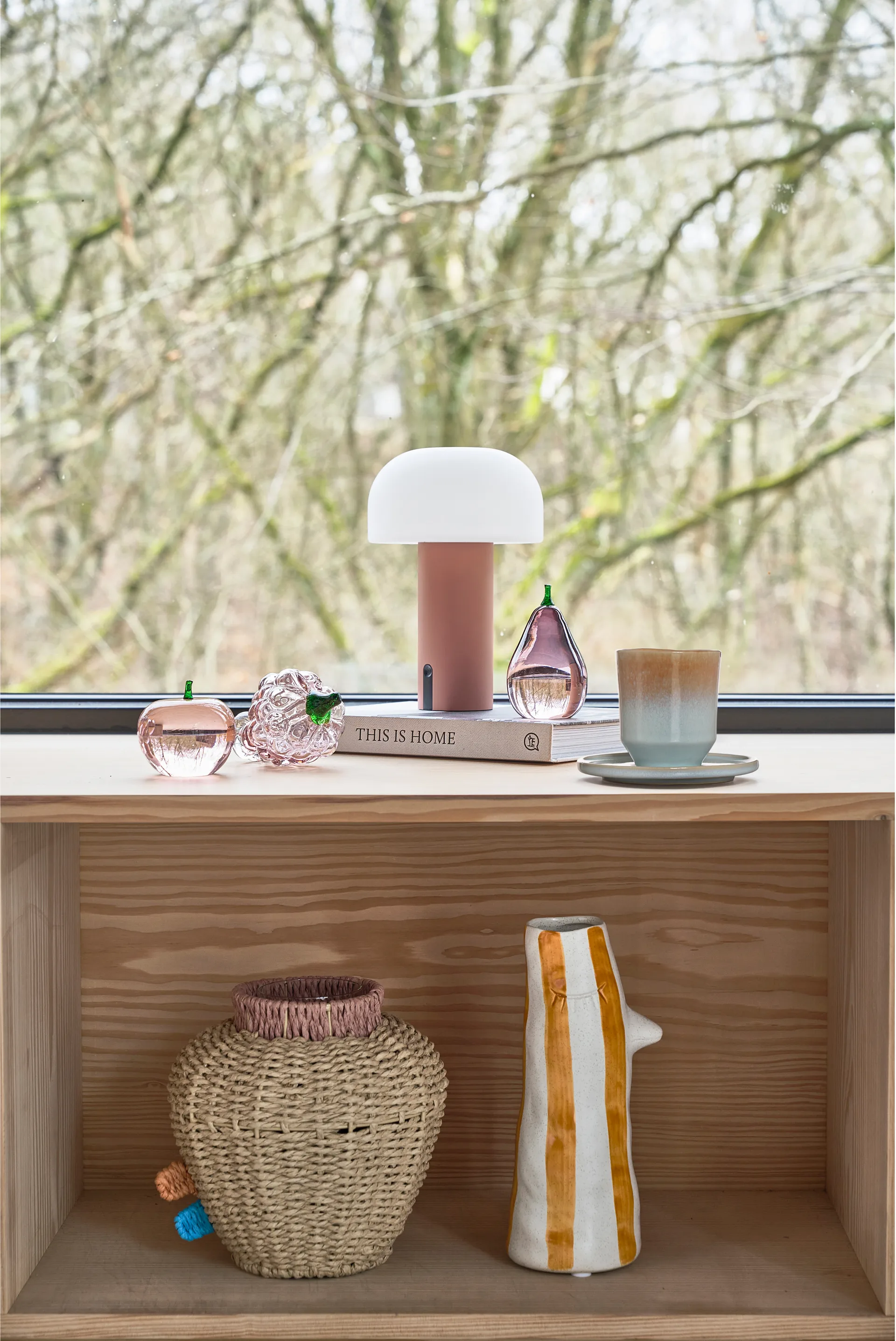 Styles LED-valo kannettava Ø15 cm, Pink Villa Collection