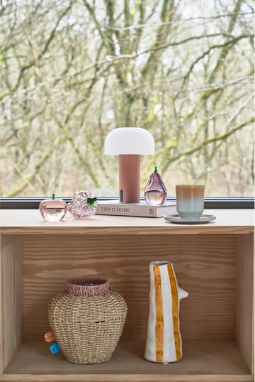 Styles LED-valo kannettava Ø15 cm - Pink - Villa Collection