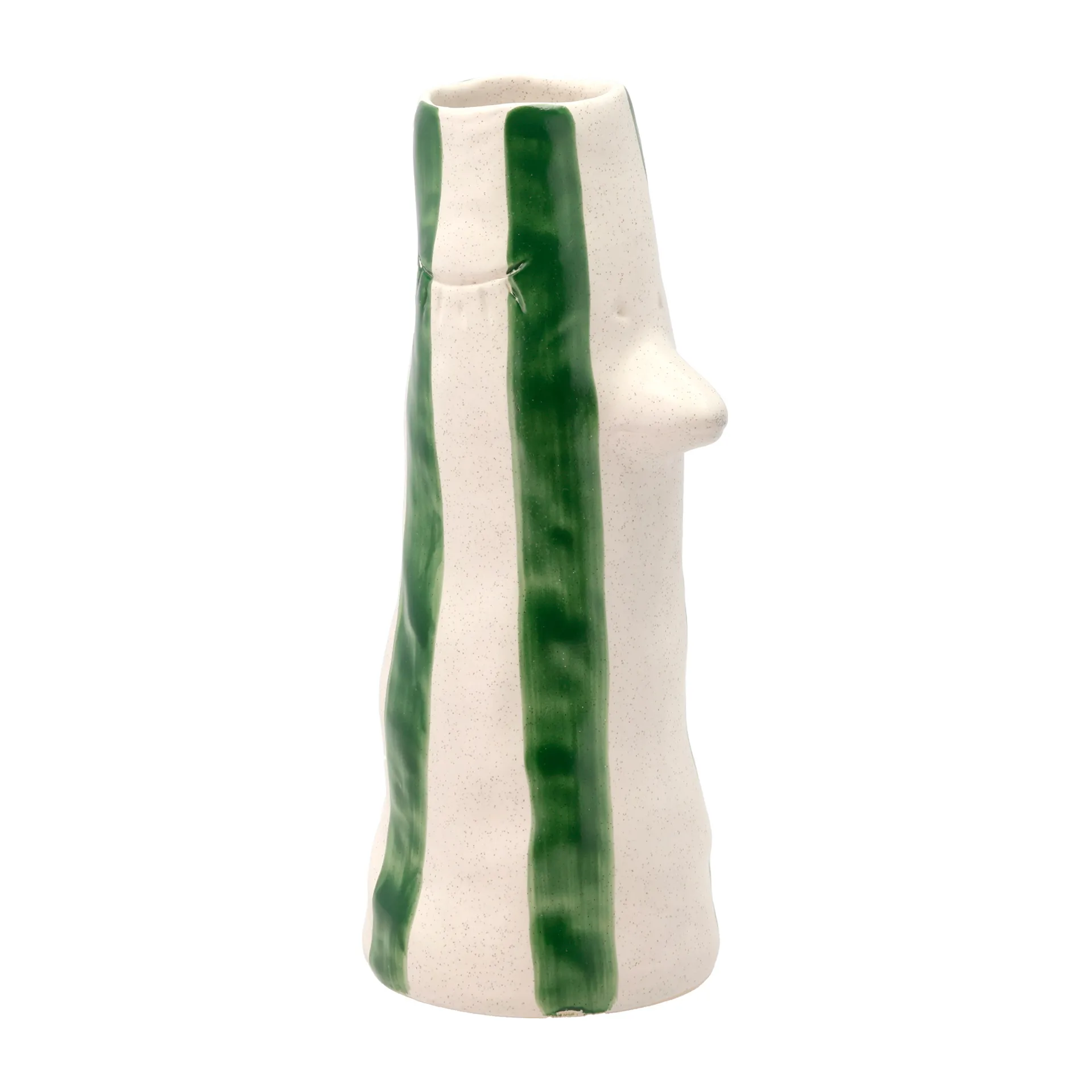 Styles maljakko nenällä ja silmäripsillä 26 cm, Green Villa Collection