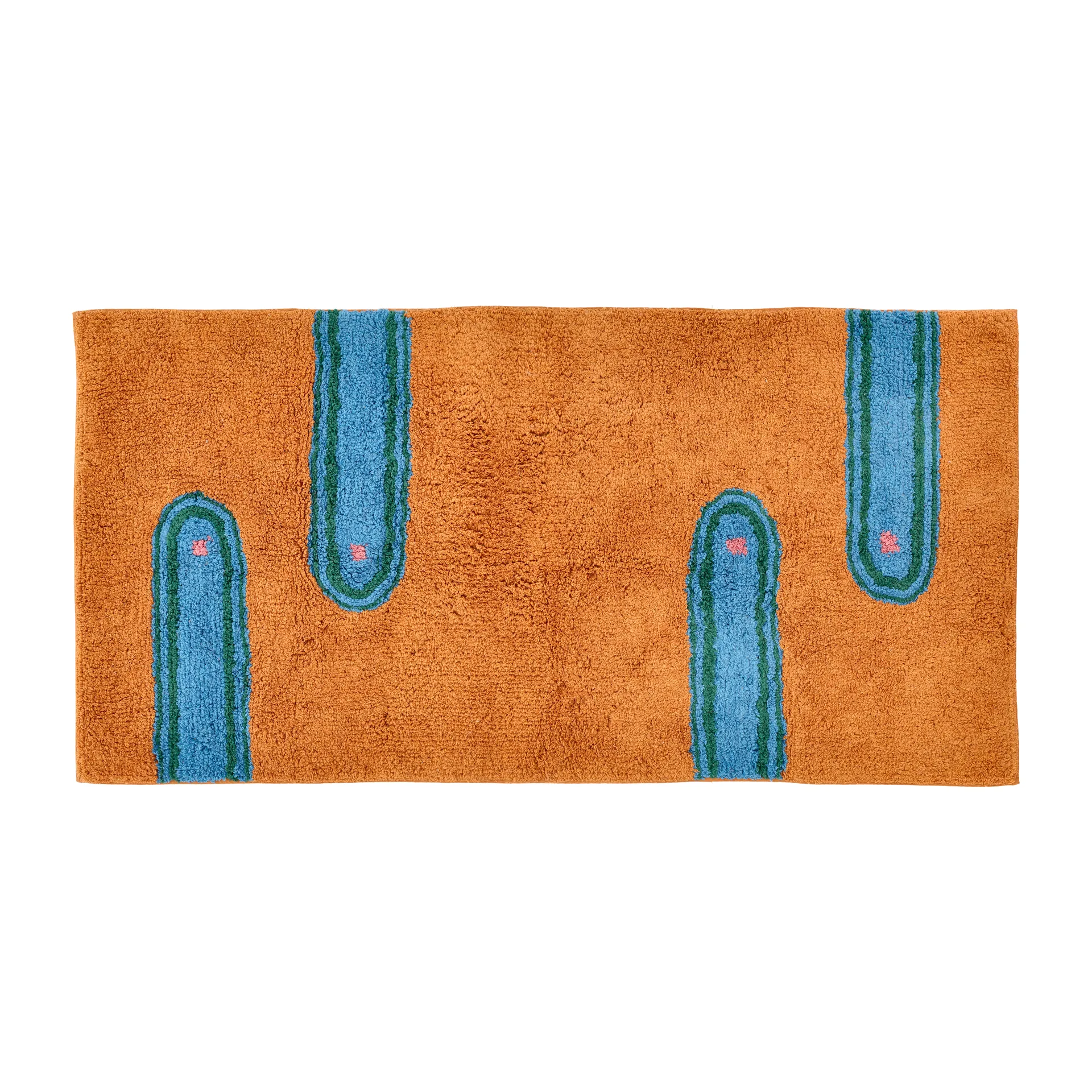 Styles tuftattu matto 70 x 140 cm, Brown Villa Collection