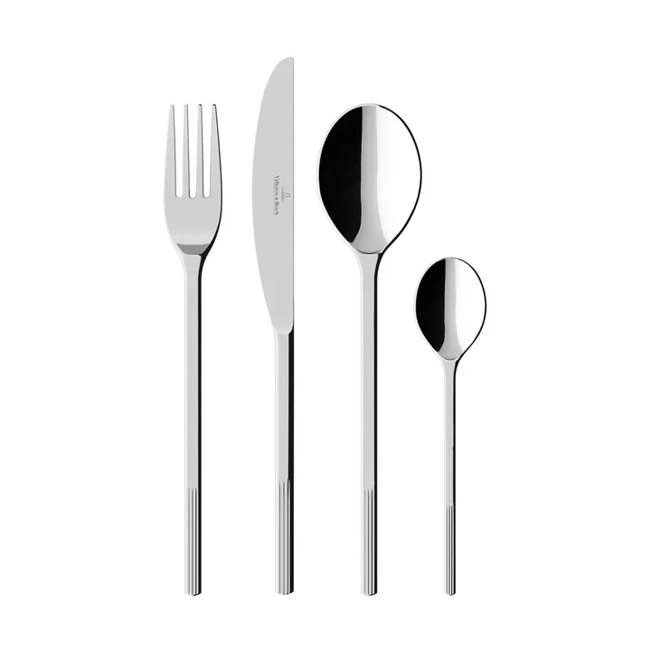 Afina aterinsetti - Ruostumaton teräs, 24 kpl - Villeroy & Boch