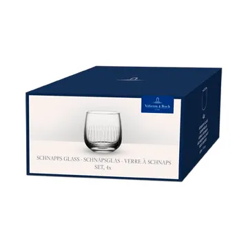 Afina snapsilasi - Läpinäkyvä, 4 cl, 4 kpl - Villeroy & Boch