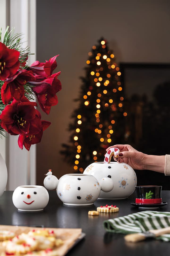 Christmas Toy's Memory lumiukko purkki 4 osaa, Valkoinen Villeroy & Boch