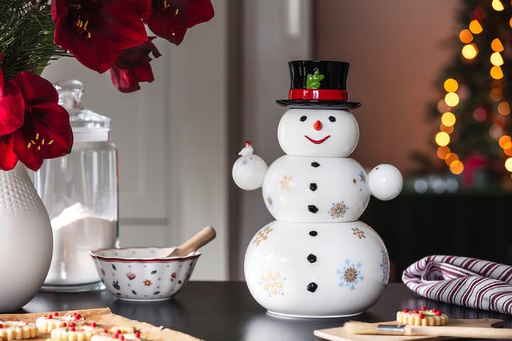 Christmas Toy's Memory lumiukko purkki 4 osaa, Valkoinen Villeroy & Boch