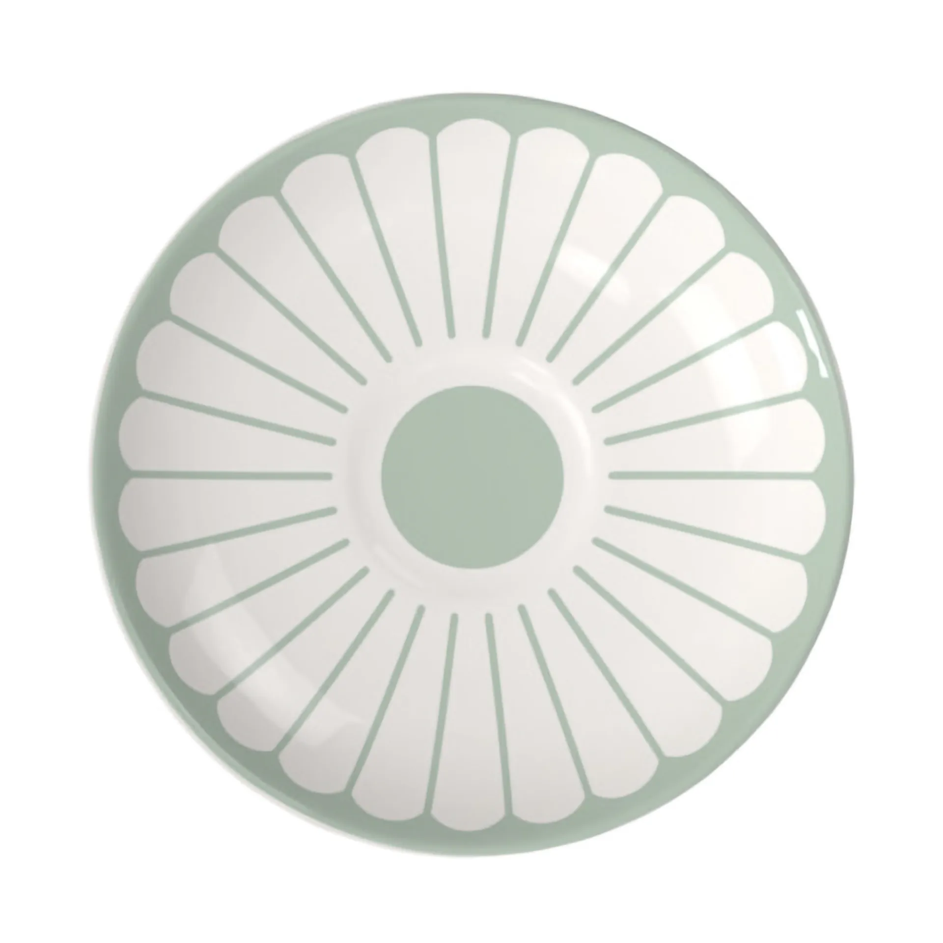 Fleu lautanen espressokuppiin Ø11,7 cm, White-green Villeroy & Boch