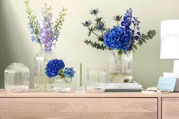 Fleur 2-in-1 kynttilälyhty - Läpinäkyvä, Ø6,3 cm - Villeroy & Boch