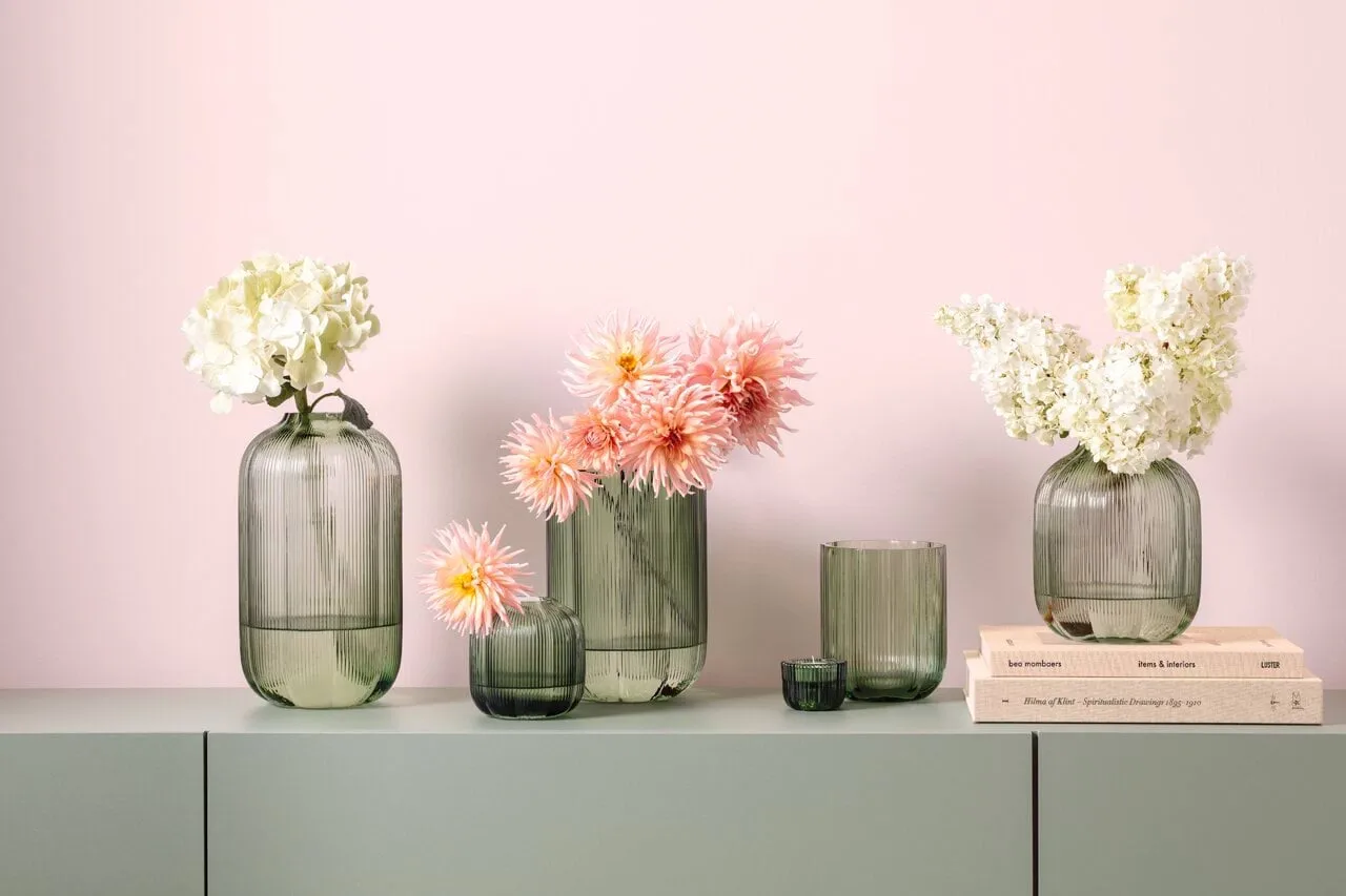 Fleur 2-in-1 kynttilälyhty, Vihreä, Ø6,3 cm Villeroy & Boch