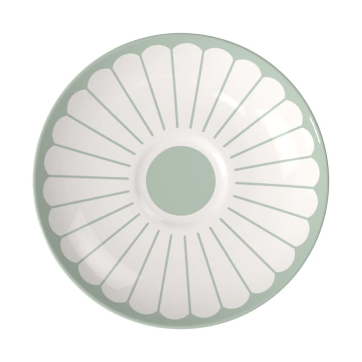 Fleur lautanen kahvikupille Ø14,8 cm. - White-green - Villeroy & Boch
