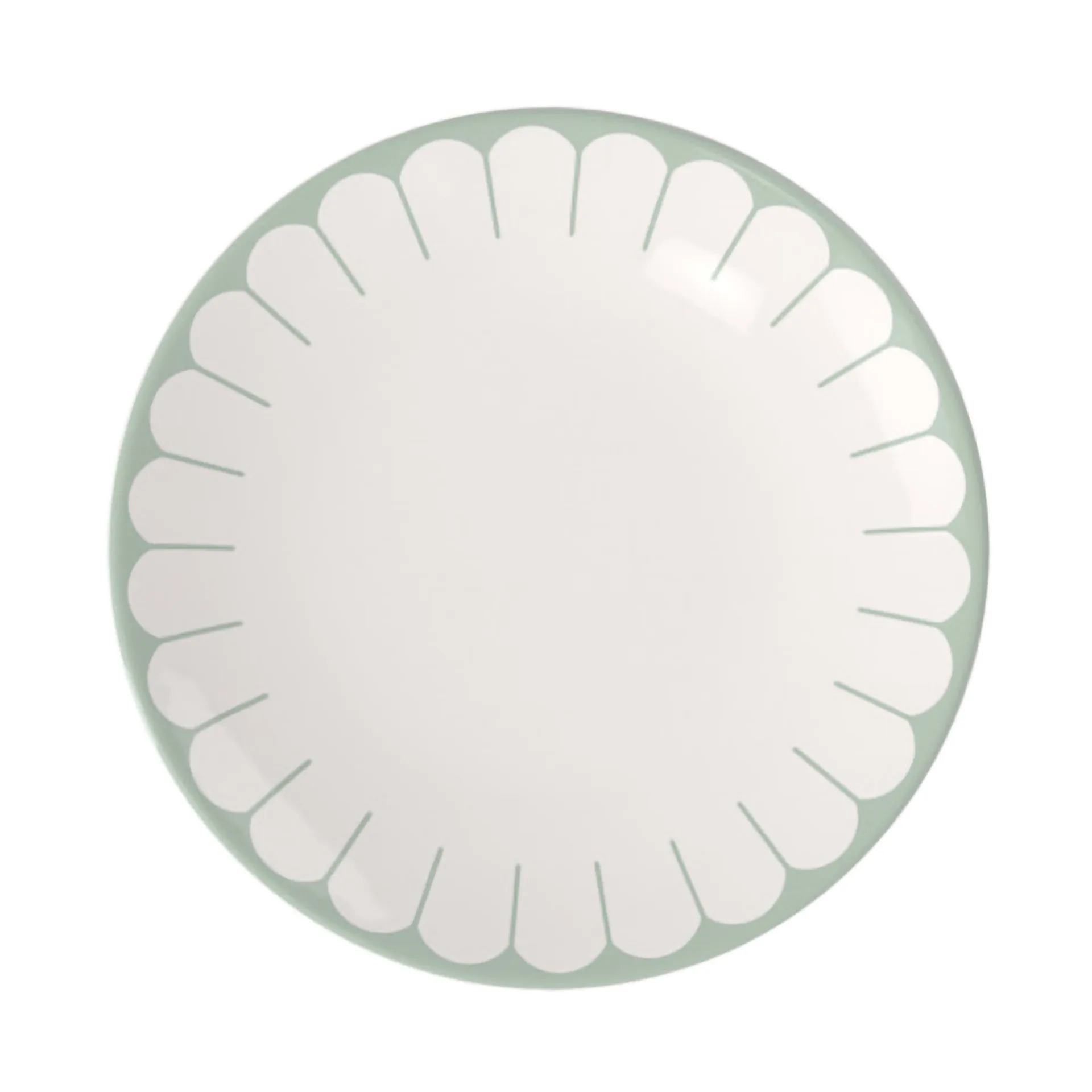 Fleur matta lautanen Ø26,5 cm, White-green Villeroy & Boch