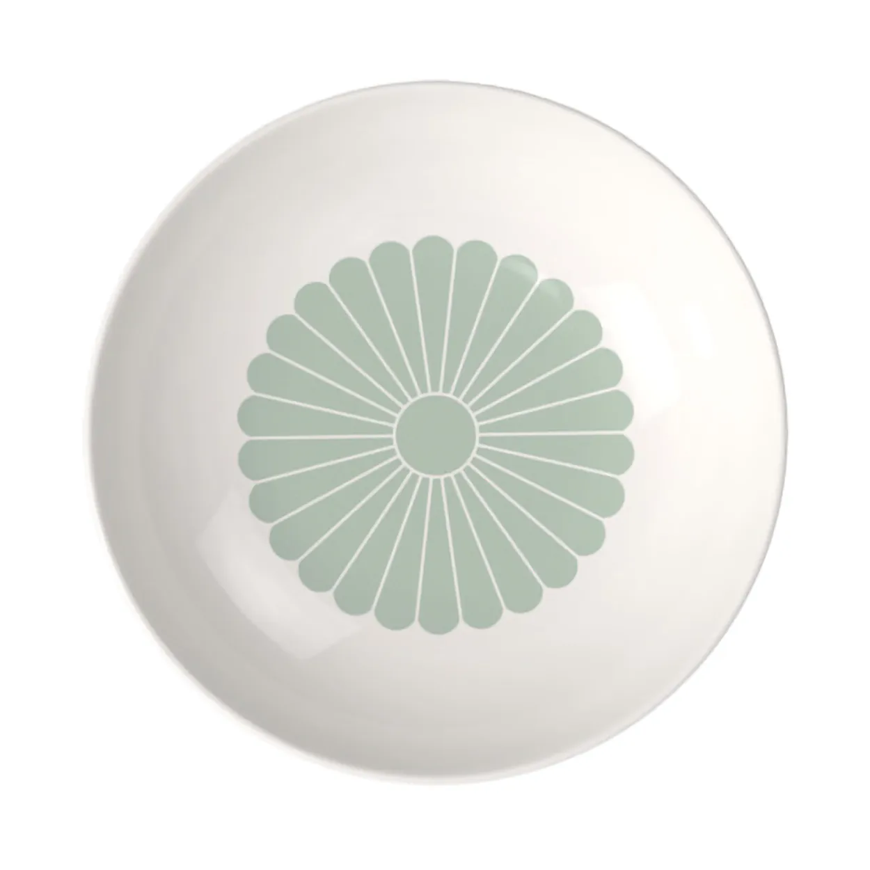 Villeroy & Boch Fleur pastalautanen Ø24 cm White-green