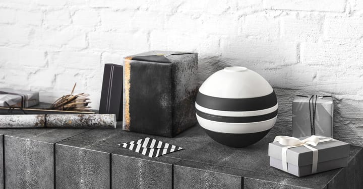 Iconic La Boule astiasto 7 osaa, Musta-valkoinen Villeroy & Boch