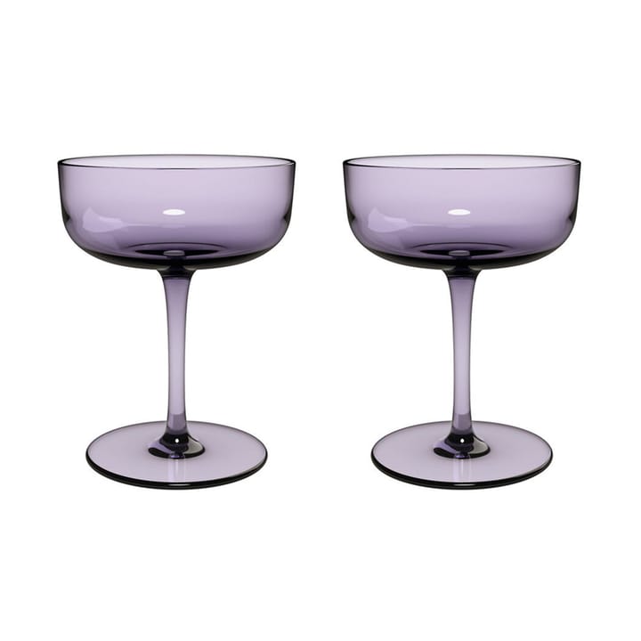 Like samppanjalasi coupe 10 cl 2-pakkaus - Lavender - Villeroy & Boch