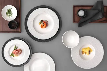 Manufacture Ice lautanen - Valkoinen, Ø21,7 cm - Villeroy & Boch