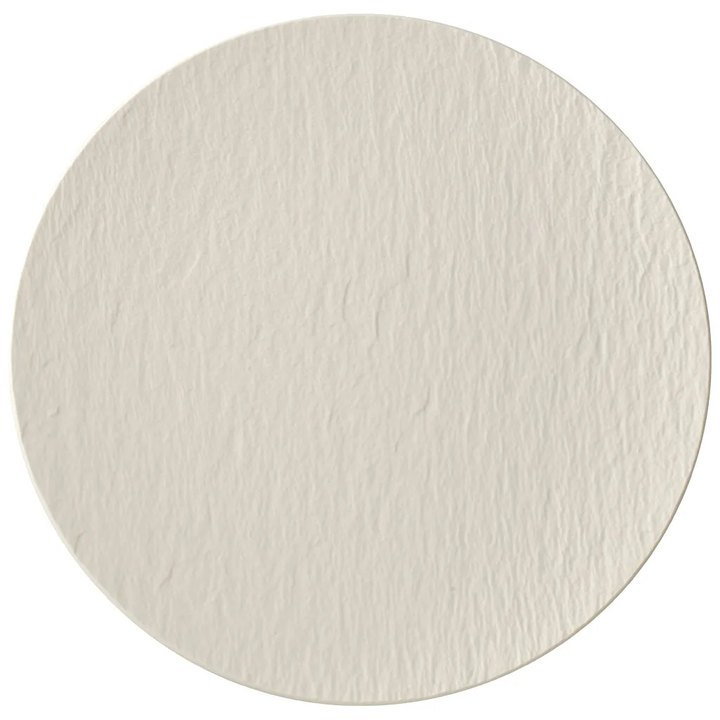 Villeroy & Boch Manufacture Rock coupe lautanen Ø25 cm Valkoinen