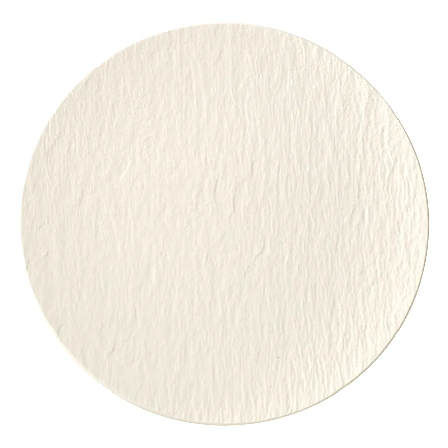Villeroy & Boch Manufacture Rock Gourmet lautanen Ø32 cm Blanc