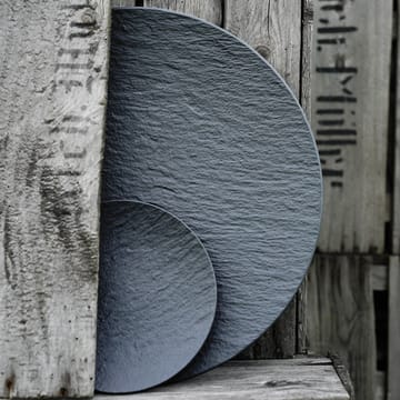Manufacture Rock Gourmet lautanen Ø32 cm - musta - Villeroy & Boch