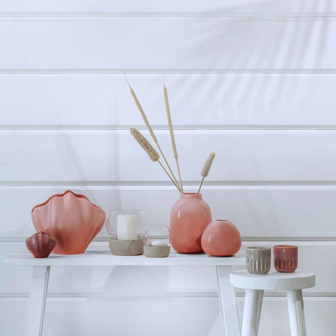 Perlemor Home kynttilänjalka 9,5 cm, Beige Villeroy & Boch