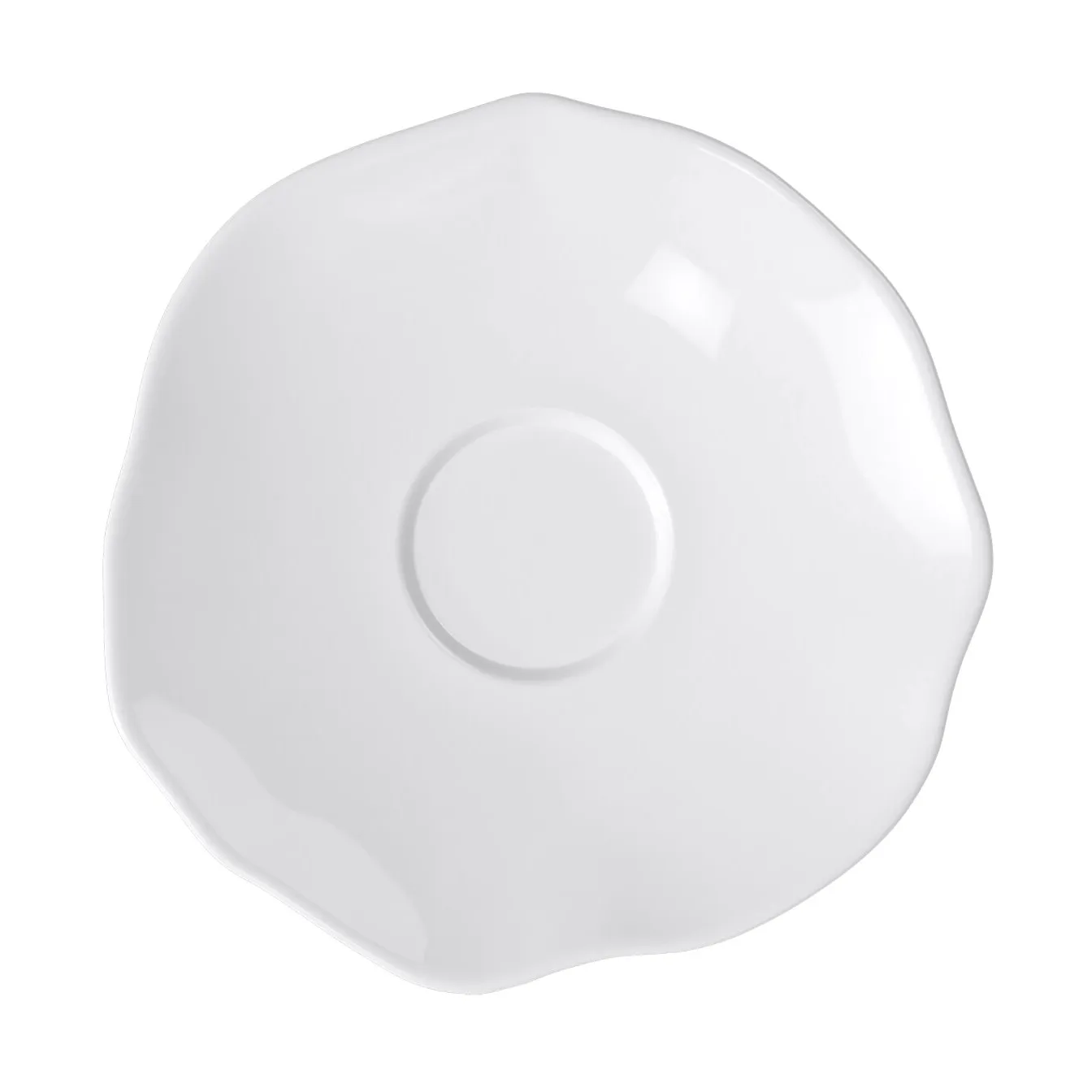 Pura espressokuppi ja aluslautanen, Valkoinen, 2 kpl Villeroy & Boch