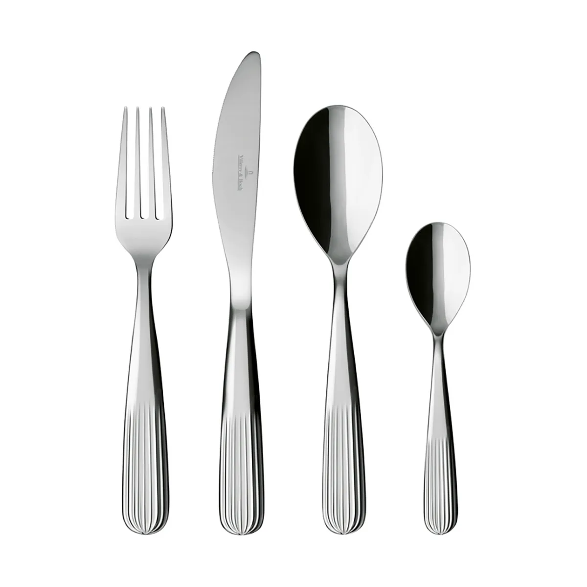 Rose Garden -aterinsetti 24 osaa, Ruostumaton teräs Villeroy & Boch