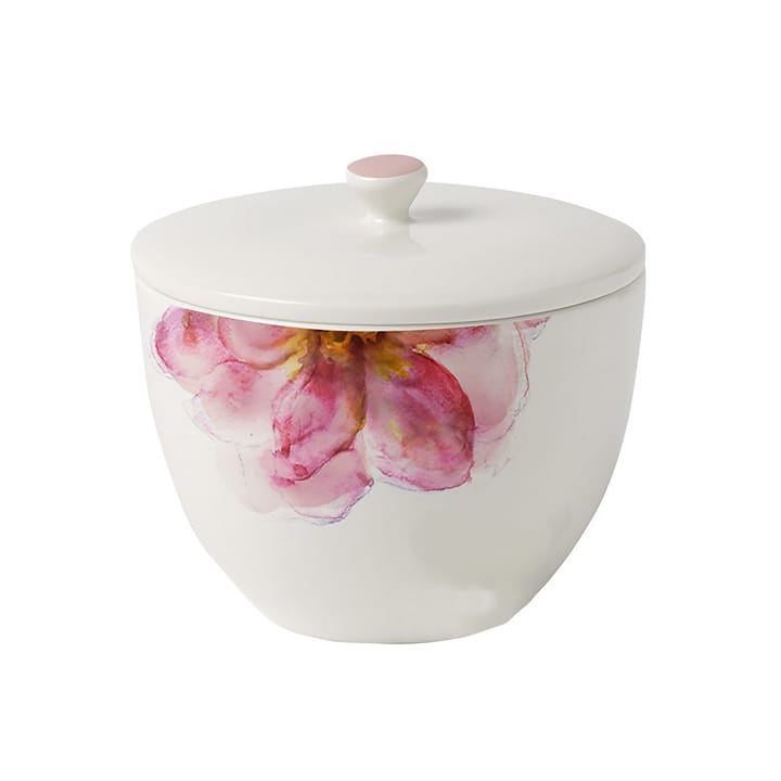 Rose Garden -teepurkki kannella Ø 13,5 cm - Valkoinen - Villeroy & Boch