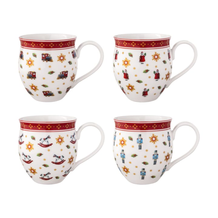 Toy's Delight kuppi 4 osaa - Valkoinen-punainen - Villeroy & Boch