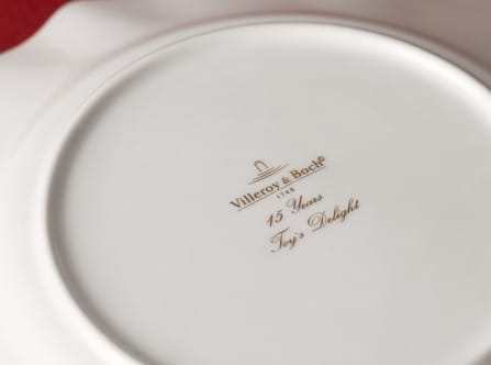 Toy's Delight lautanen 4 osaa, Valkoinen-punainen Villeroy & Boch